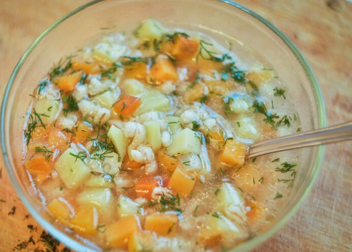 Похлебка из  рубленой репы - исторические рецепты